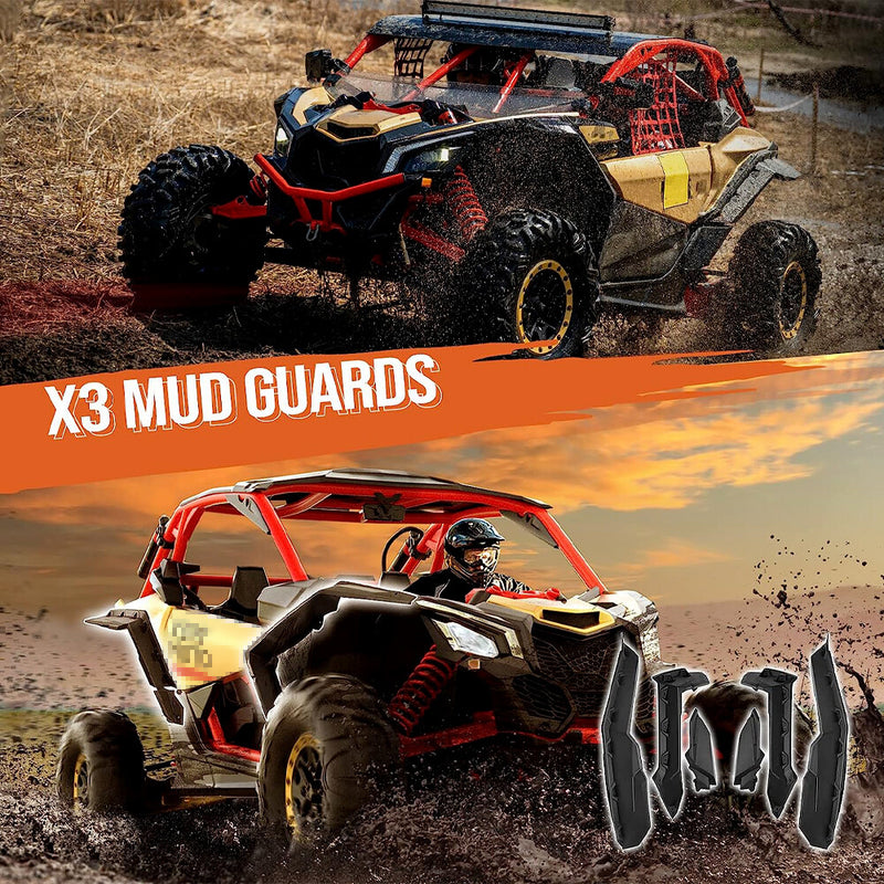 715002973 Extended Fender Flares for Can-Am Maverick X3 MAX 2017-2025