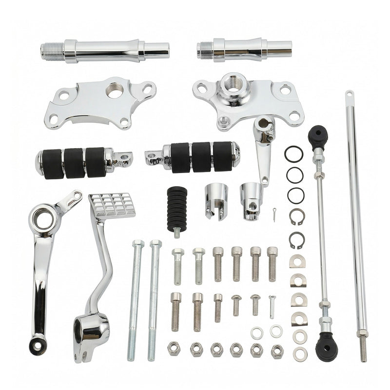 Forward Controls Complete Kit Pegs Levers Linkages for 91-03 Harley Sportster