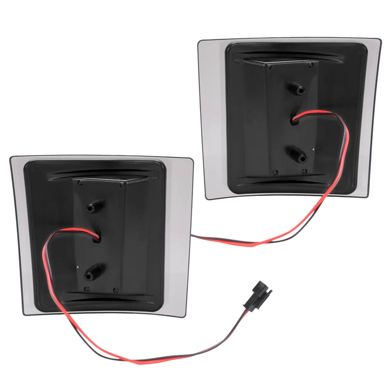 DURAFORCE Smoke Sequential LED Corner Marker Lights for Chevy C/K 1500 2500 1994-1999 4PC