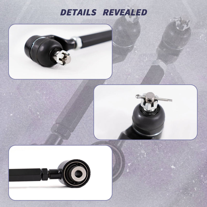 Control Toe Camber Arms Rear Upper Lower for Acura TSX Accord 6Pcs 2003-2008