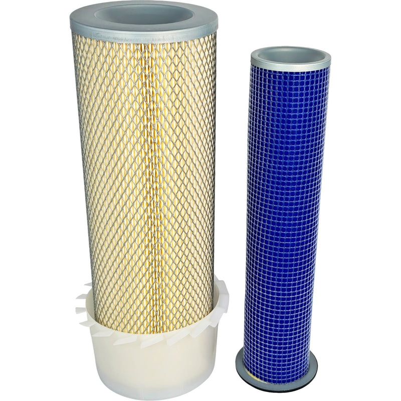 P182062 P119539 Outer Inner Air Filter Kit for Case 1840 1845C W11B Loader