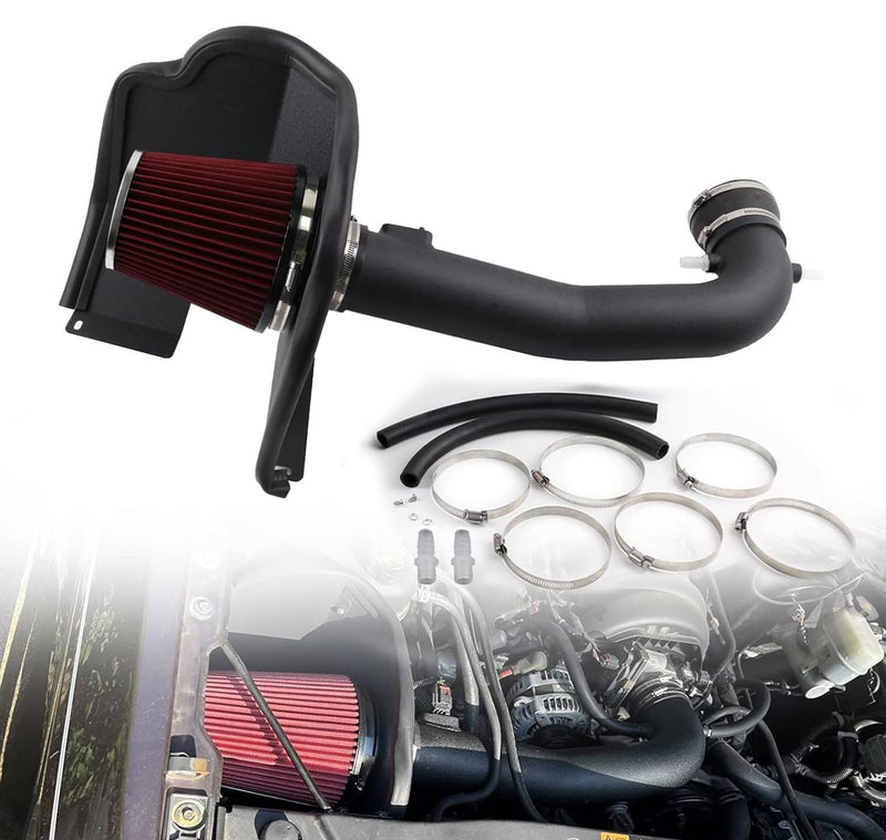 Cold Air Intake Kit w/Filter for Chevy Silverado GMC 1500 5.3L 6.2L V8 2014-2019