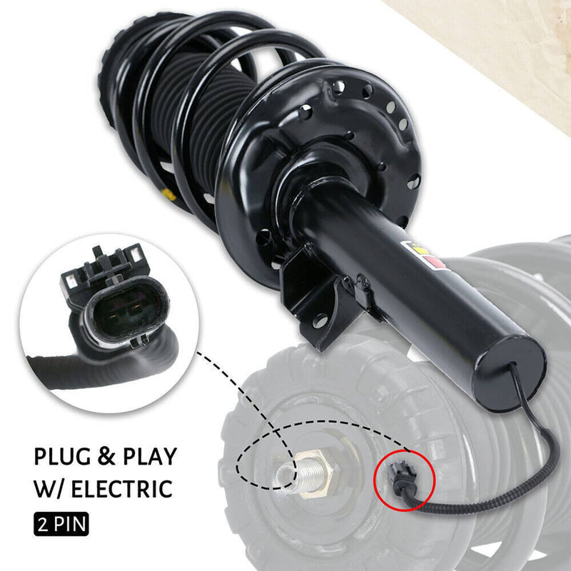 Front Suspension Strut Assys w/ Electric for Cadillac XTS 2013-2019 84677093 Set