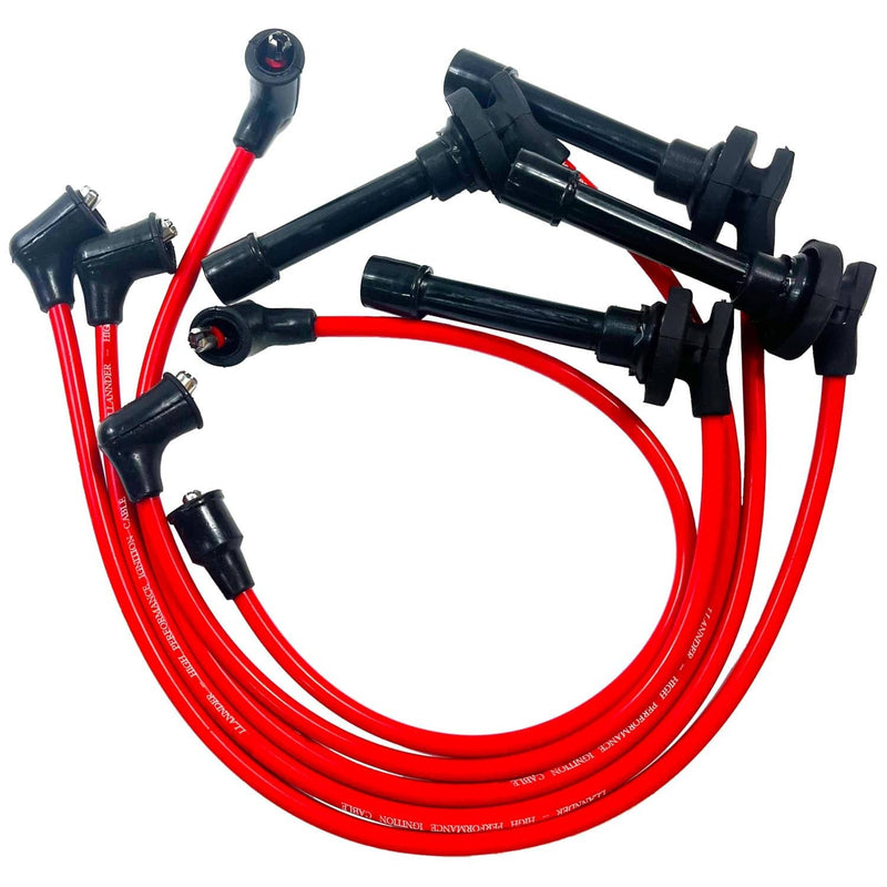 Spark Plug Wire Set for Honda Civic Del Sol EG EK EJ D15 D16 Spiral Core