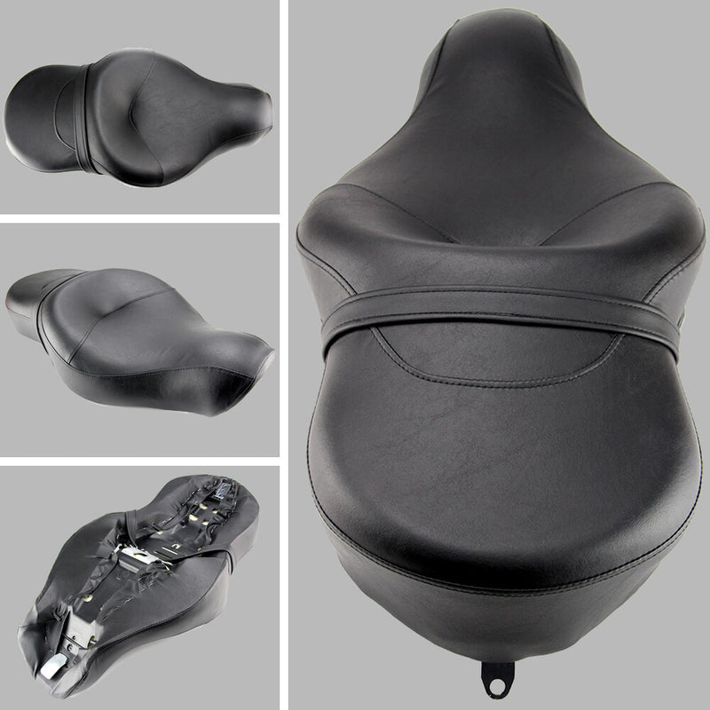 Driver Passenger Two-Up Seat for Harley Sportster XL Iron 883 1200 Custom