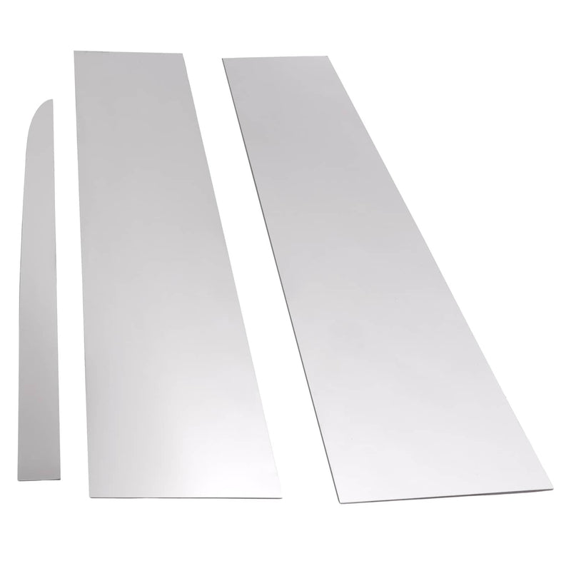 DURAFORCE Stainless Steel Pillar Post Trim for Chevy Silverado Sierra for GMC 2019-2025