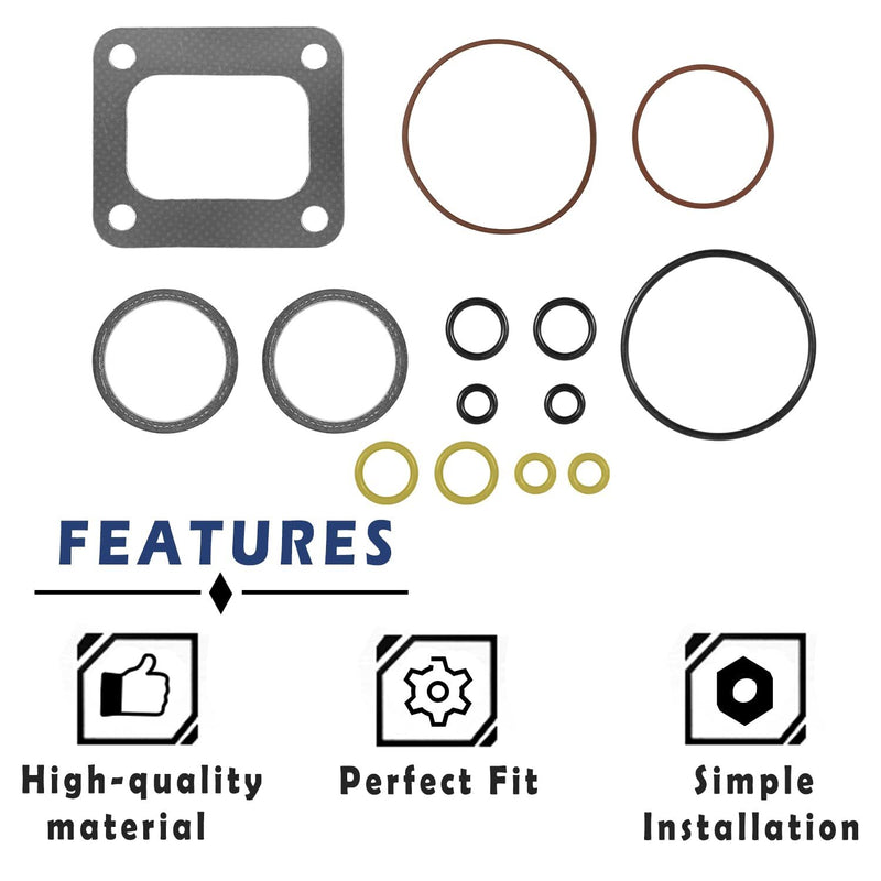 72468 Turbo Mounting Pedestal O-Ring Seal Gaskets for Ford 7.3L