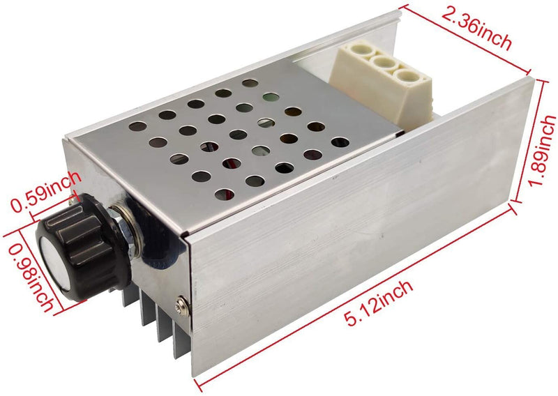 10000W SCR Motor Speed Controller Dimmer Thermostat for AC 110-220V