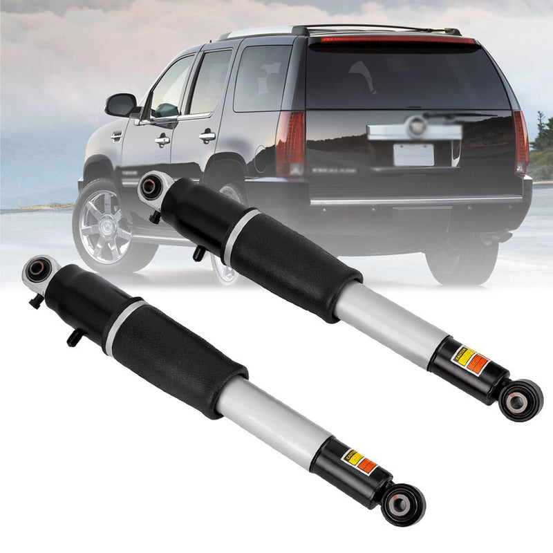 Rear Air Spring Shock Strut Pair for Chevy Cadillac Escalade GMC Yukon XL Tahoe