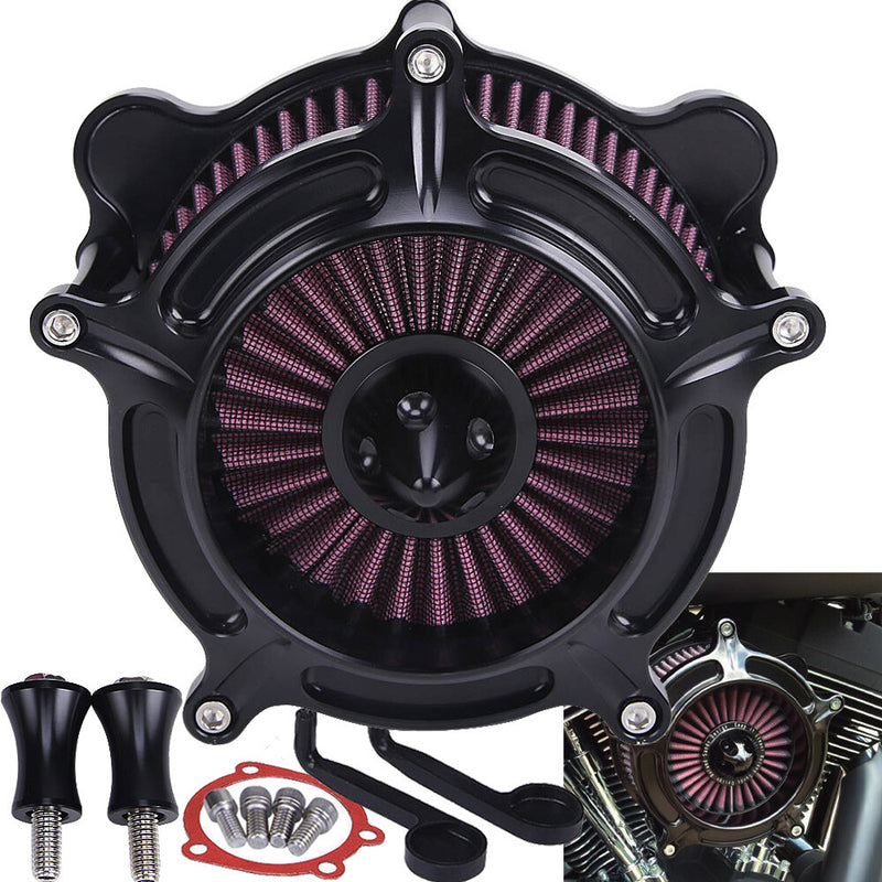 Air Cleaner Intake Filter Kit for Harley Dyna FXD FXDL FXDWG FXDX 1993-2017