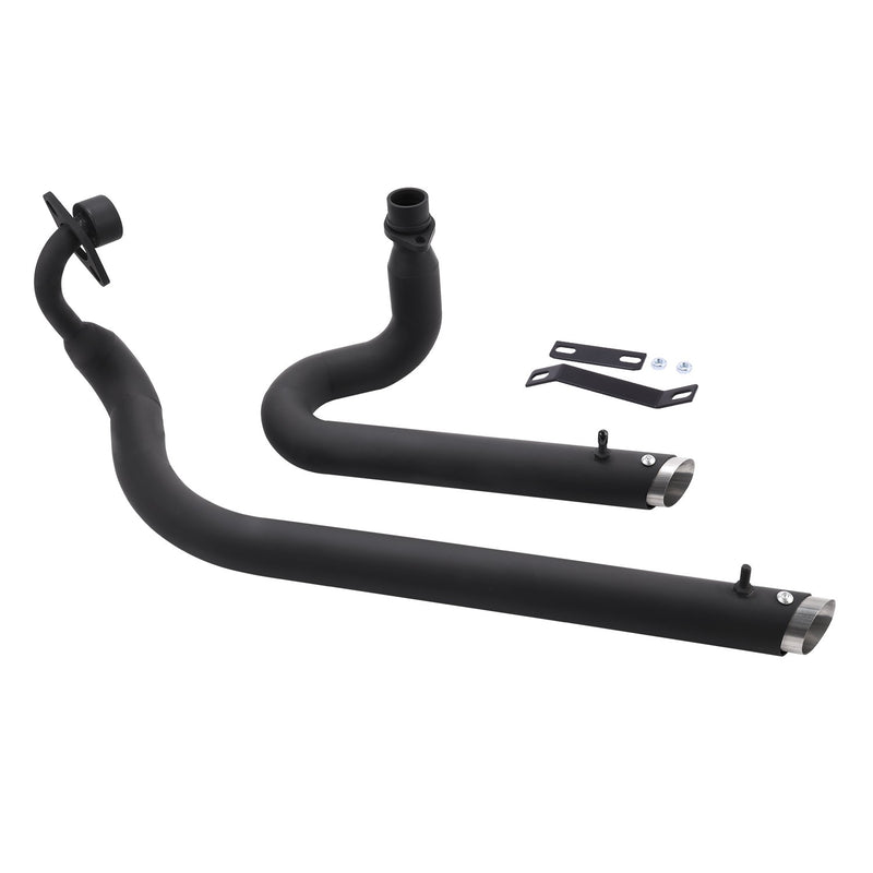 Black Shortshots Staggered Exhaust Pipes for Yamaha V Star 650 XVS650 Dragstar