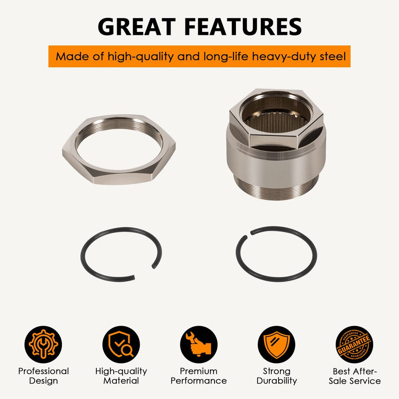 Rear Axle Lock Jam Nut for Honda TRX300EX TRX400EX TRX250X 450R ATC250R