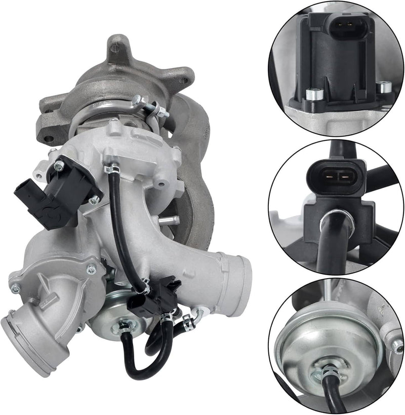 2.0T Turbo Turbocharger for VW Jetta GLI Passat Beetle Tiguan Audi DOHC CCTA