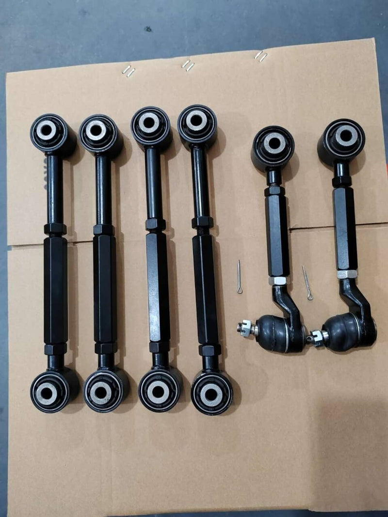 Control Toe Camber Arms Rear Upper Lower for Acura TSX Accord 6Pcs 2003-2008