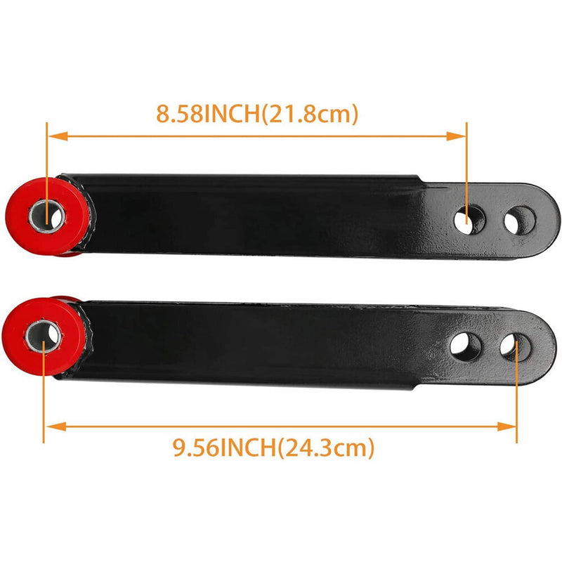 3 Inch Rear Drop Shackles for Chevy GMC Sierra Silverado 1500HD 3500HD 2WD