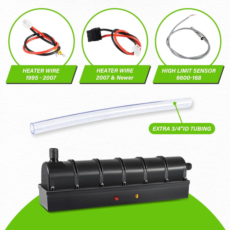 6500-310 Smart Low-Flow Heater Assembly for Sundance Jacuzzi Spa Hot Tub 5.5kW