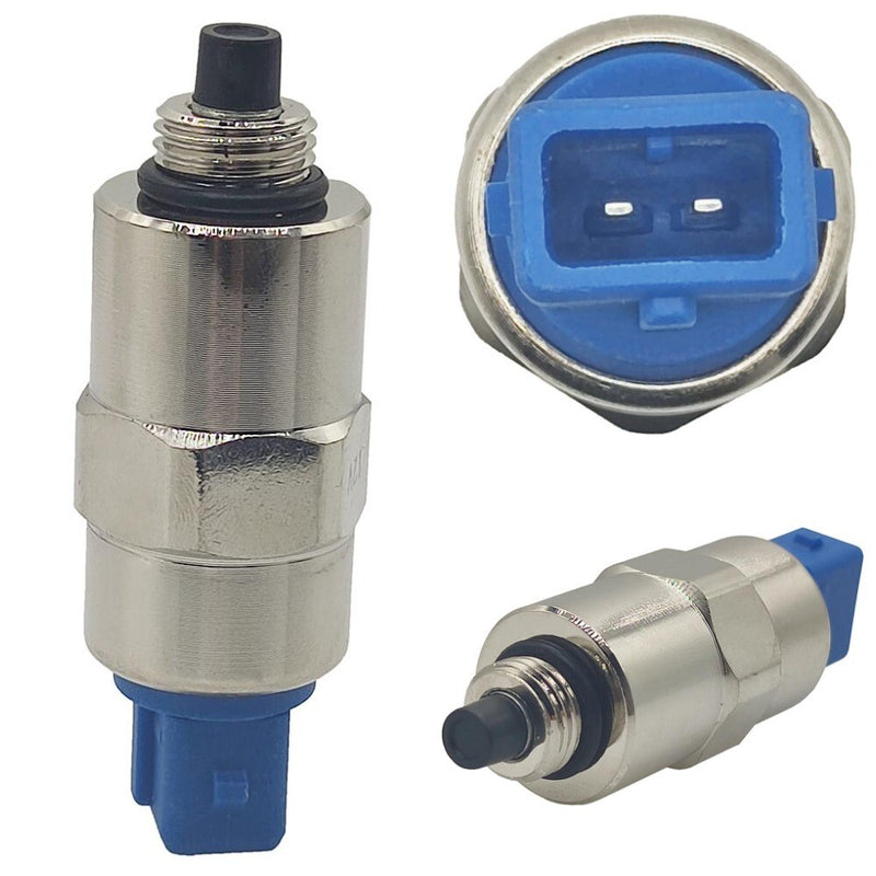 DURAFORCE Shutoff Solenoid for Caterpillar 12V 3056 C4.4 MG630 CB-534D CS-433E LC20XX