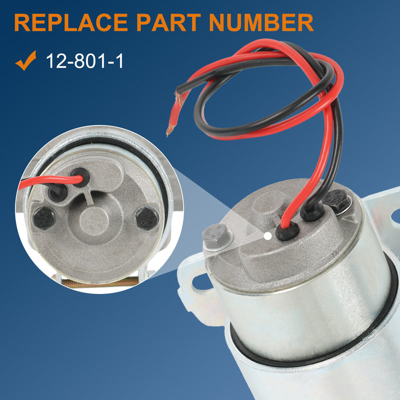 7 PSI Universal High Flow Electric Fuel Pump 97 GPH for Holley Demon Carburetor