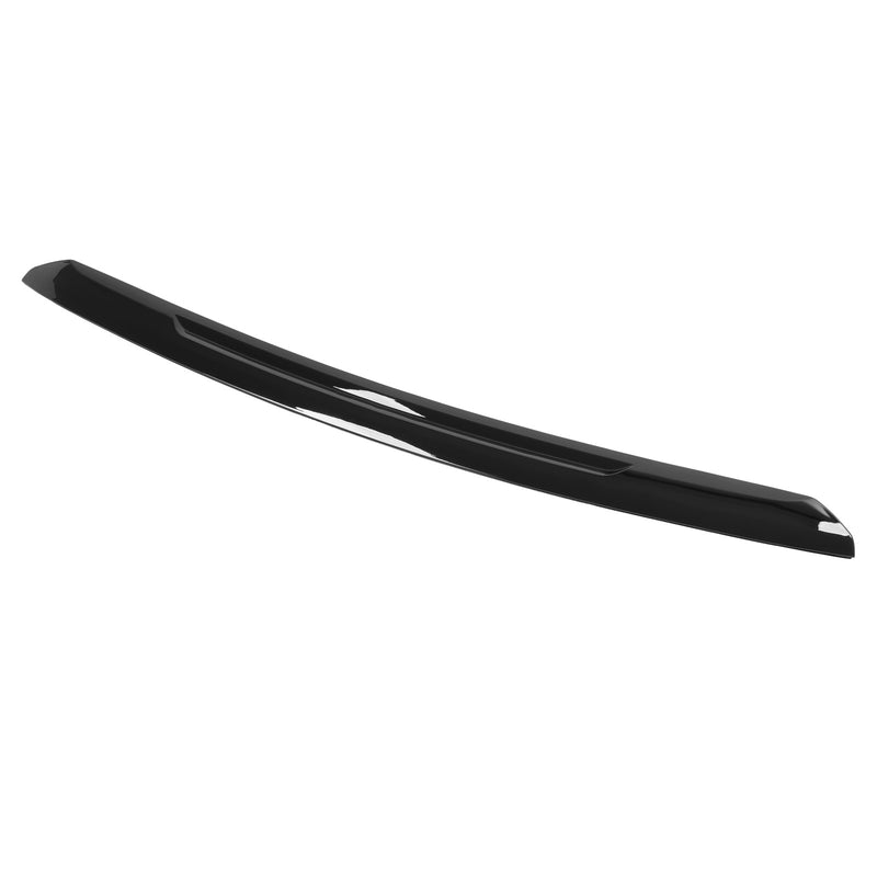 Front Upper Hood Molding Trim Cover Painted Black for GMC Acadia 2020-2023