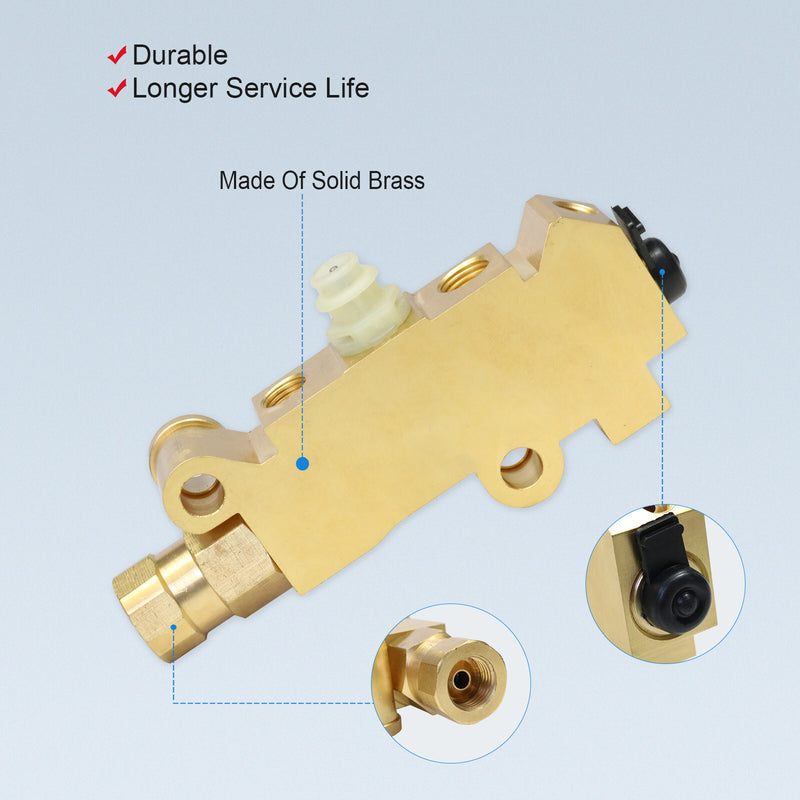 Brass Proportioning Valve for Chevy C30 C20 C10 Disc Drum Brake