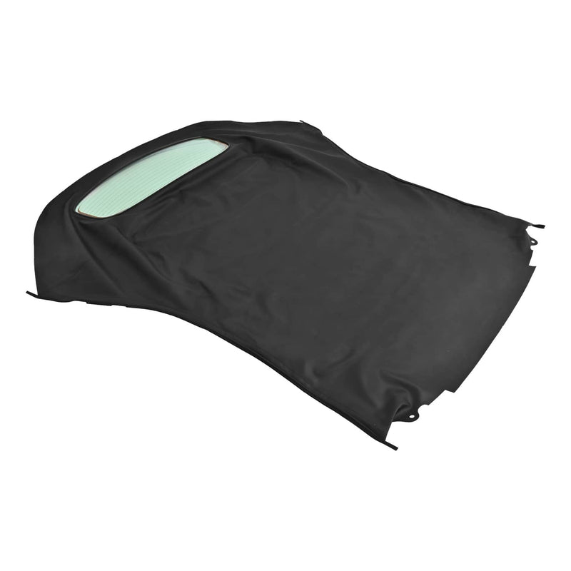 DURAFORCE Convertible Top Glass Window for Toyota Solara 2004-2009 08 Black Twill Vinyl