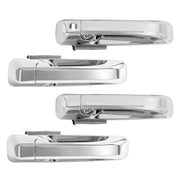 DURAFORCE Chrome Door Handle for Dodge Ram 1500 2009-24 2500 11-24 Front Rear