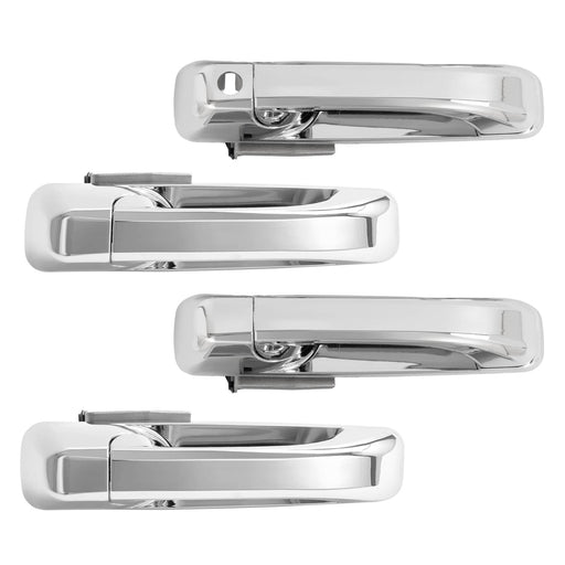 DURAFORCE Chrome Door Handle for Dodge Ram 1500 2009-24 2500 11-24 Front Rear