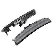 DURAFORCE Smoke LED Front/Rear Side Marker Lights for Chrysler 300C 300S 2015-2023