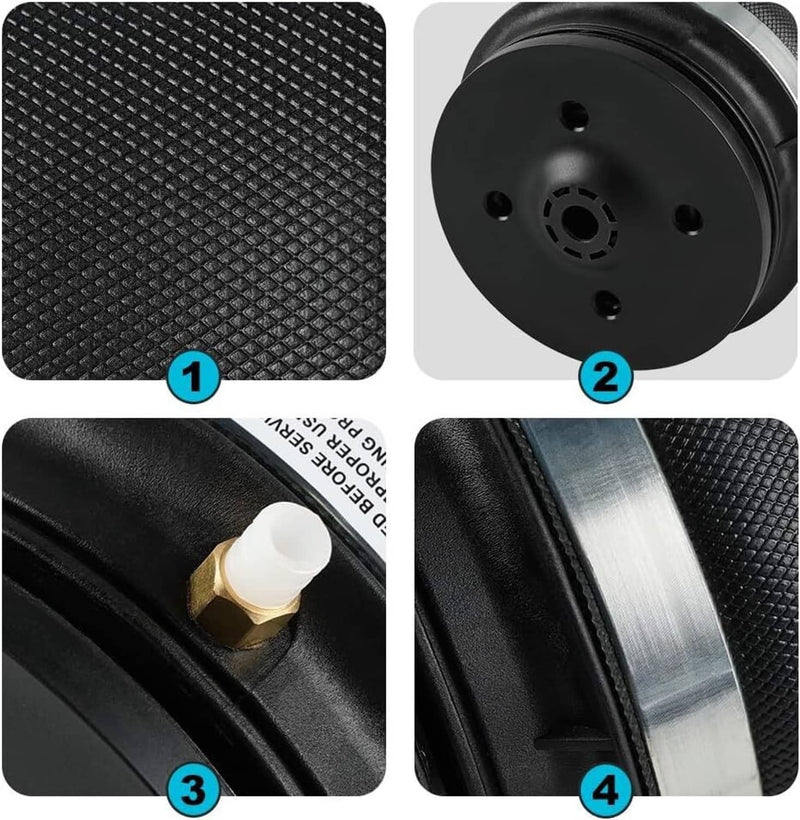 Rear Air Suspension Spring Bags for W164 X164 W166 X166 ML350 GL450 GL GLE 2Pcs