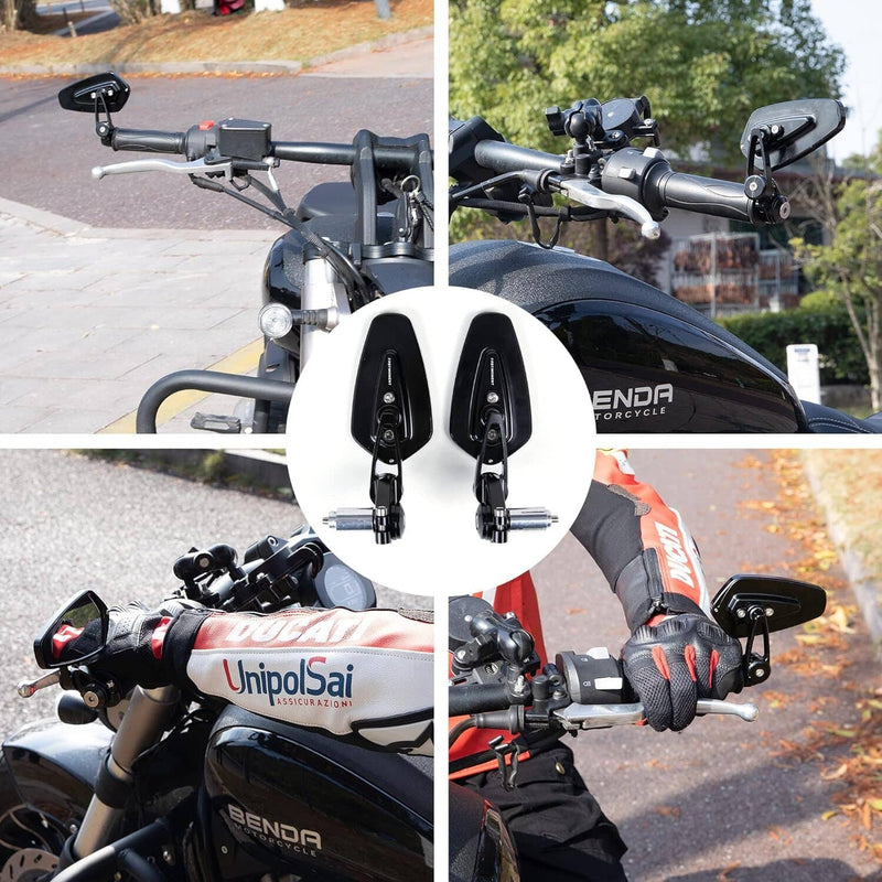 7/8" 22mm Handle Bar End Mirrors Rearview for 890 390 690 790 1290 1090
