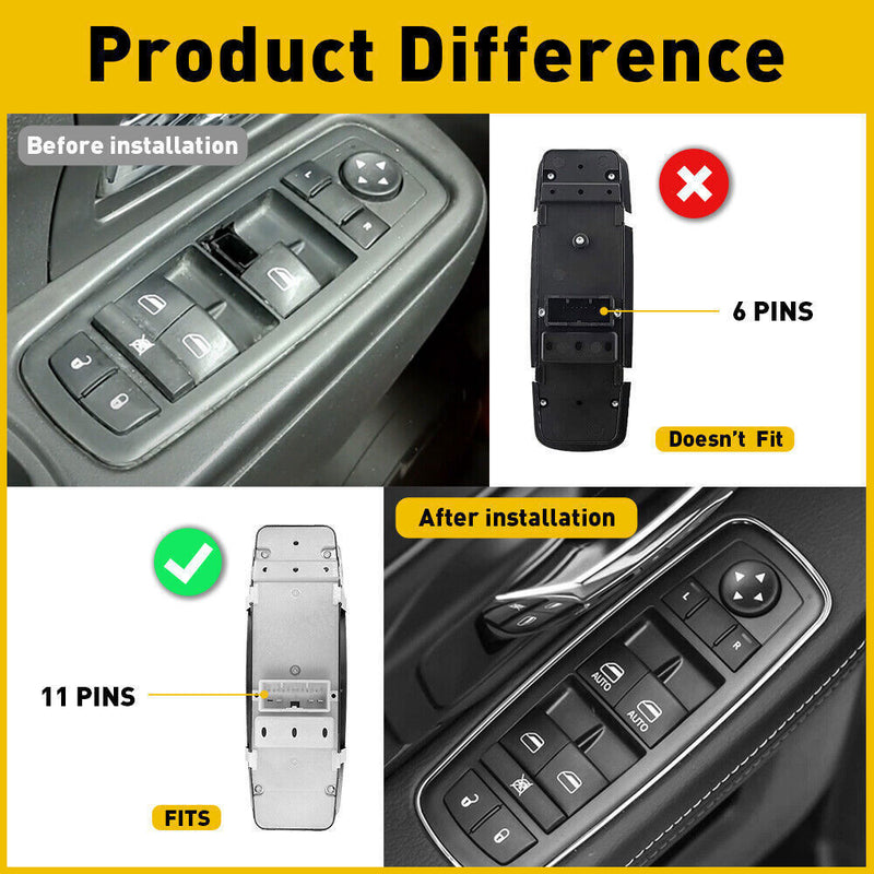 68086693AC Power Window Master Control Switch for Jeep Grand Cherokee Dodge Car