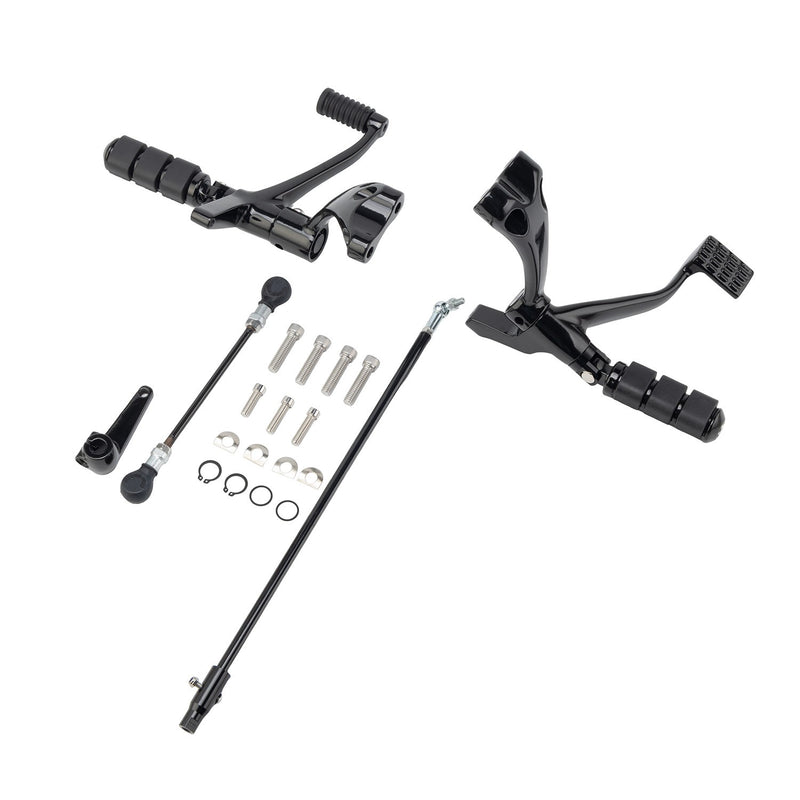 Forward Controls Complete Kit Pegs Levers Linkages for Harley Sportster 2014-202