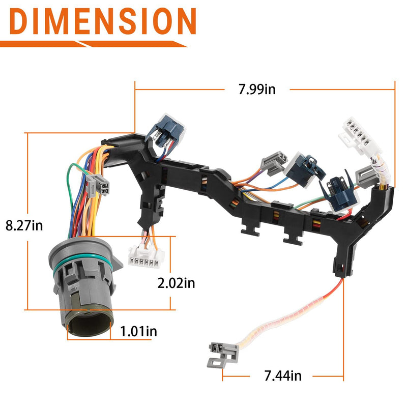 6 Speed Transmission Wire Harness for Allison GM/Duramax 2006-2009 1000/2000