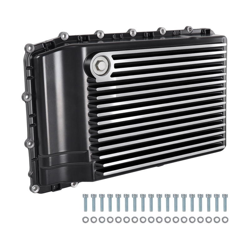 Aluminum Transmission Pan for 2018+ Ford Mustang 10R80 Transmission Raw