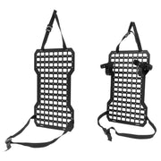 DURAFORCE Versatile Tactical Rigid Molle Insert Panel for Car Seat Back Storage Gun Rack