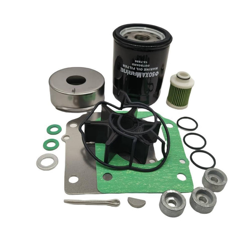 DURAFORCE 17400-87831 Maintenance Service Kit for Suzuki 100HP DF100B Outboard 15412-92J00