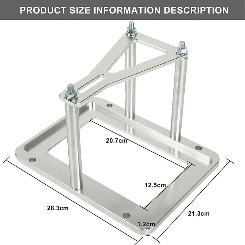 Billet Battery Tray Hold Down Trunk Relocation Box Aluminum Racing Mount 551181