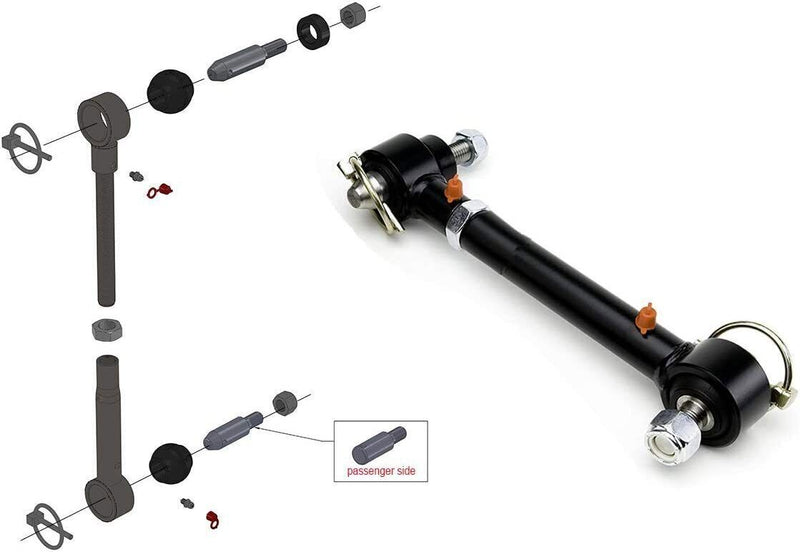 Front Sway Bar Links Disconnects for 2.5-6" Lift for 07-18 Jeep Wrangler JK JKS