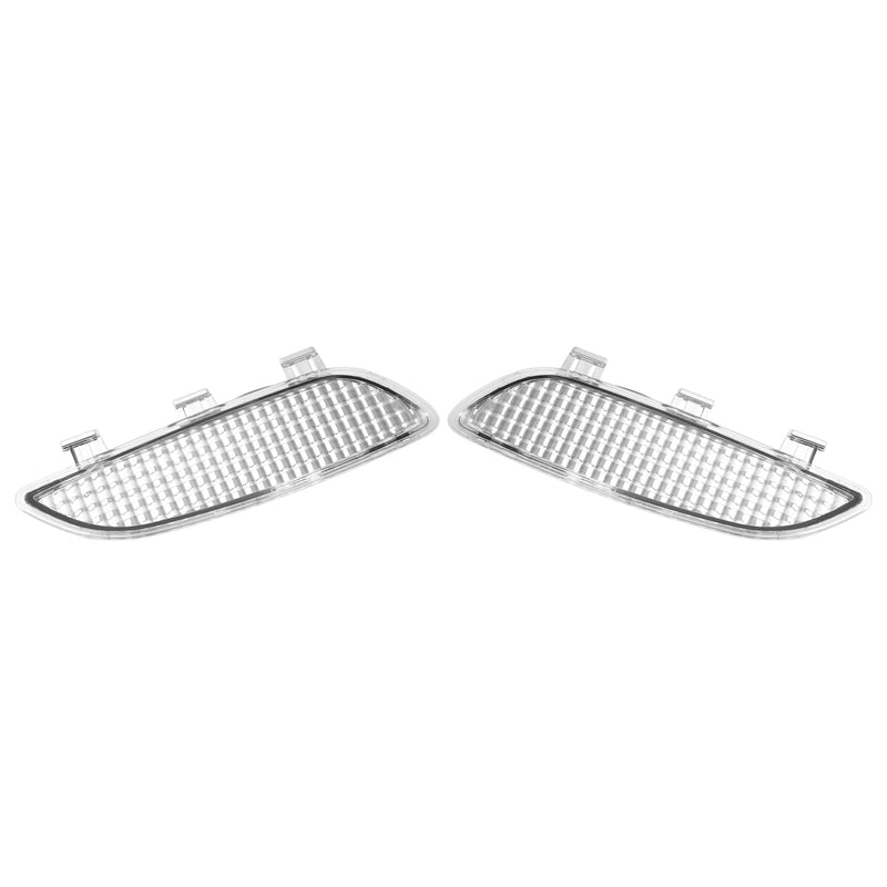 DURAFORCE Bumper Side Marker Lights Reflector for BMW M3 E90 E92 E93 2008-2013 2Pcs