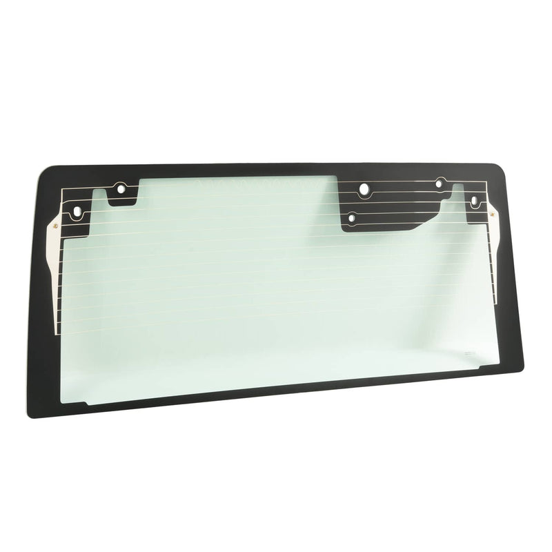 DURAFORCE Rear Back Heated Window Tempered Glass Light Green for Jeep Wrangler JK 2011-17