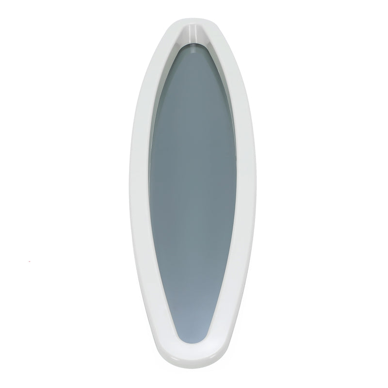 Port Hole Bow Oval Window with Outer Ring for Sea Ray Boat 2004 2007