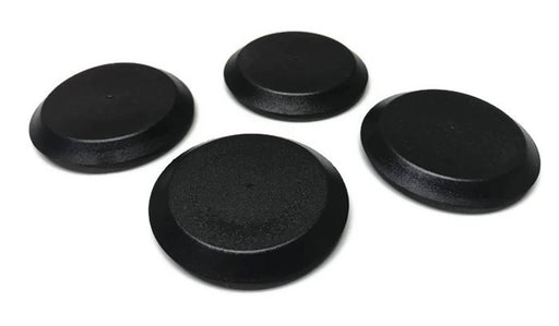 DURAFORCE Flush Mount Hole Plug 1 1/4 Inch Black Plastic Sheet Metal Auto Body Panel 4