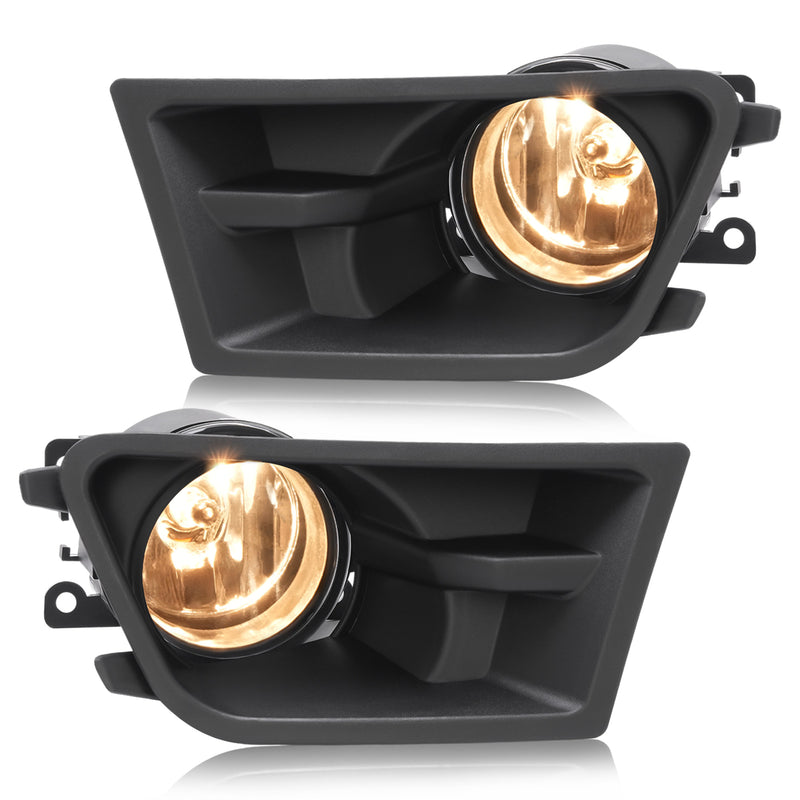 Front Bumper Fog Lights Driving Lamps And Bezels for Ford Mustang 2010-2012 Left