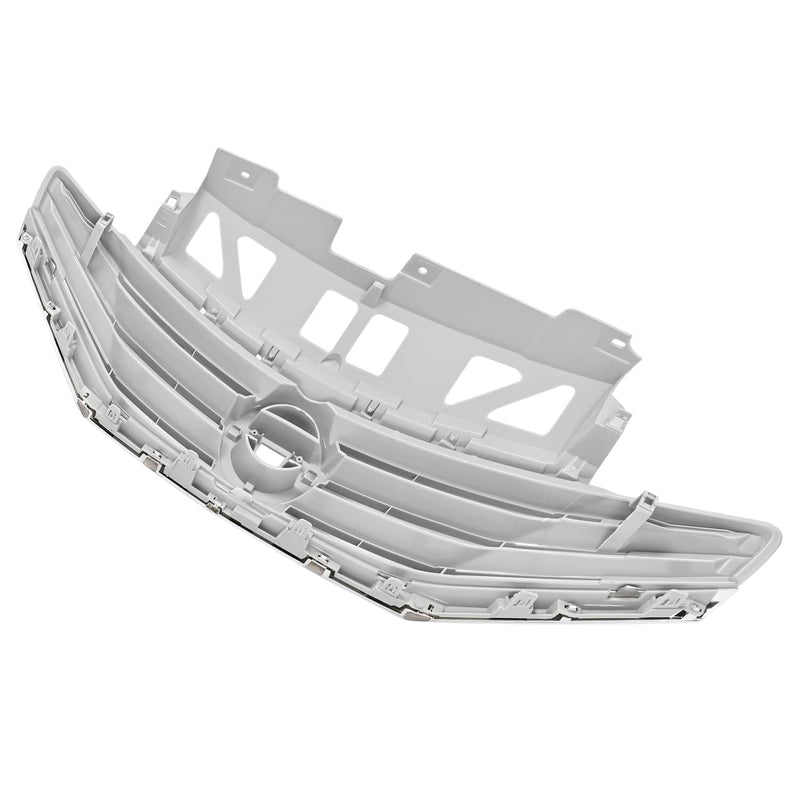 DURAFORCE Front Upper Bumper Grille for Nissan Versa Note 2014 2015 2016 Chrome