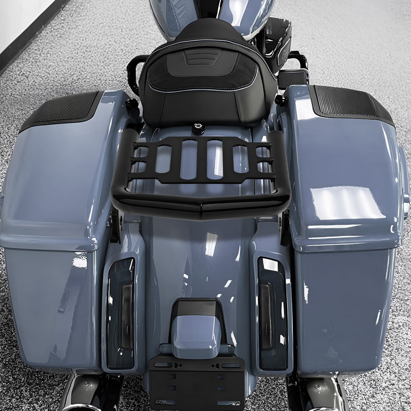Black Detachable Luggage Rack for Harley Touring 2009-2025 Street Road Glide US