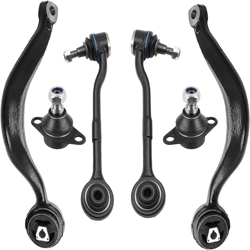 6Pcs Front Lower Control Arm Ball Joint Suspension Kit for BMW X3 X4 2011-2018