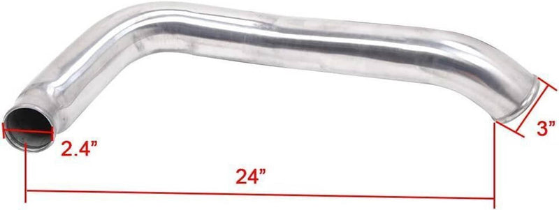 Turbo Intercooler Pipe Kit w/ Intake Elbow for Ford F250 6.0L Powerstroke 03-07