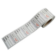 DURAFORCE 200 Pcs Oil Change Stickers Next Service Due Reminder Car Window Labels