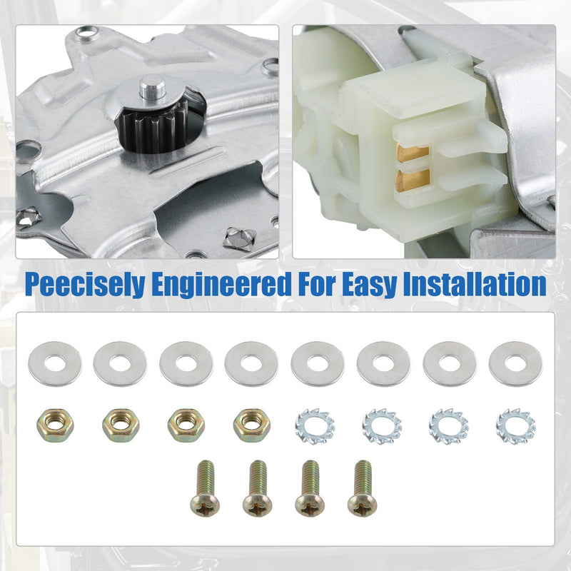 Door Power Window Lift Motor Pair 12 Tooth for Pontiac Chevy GMC Truck