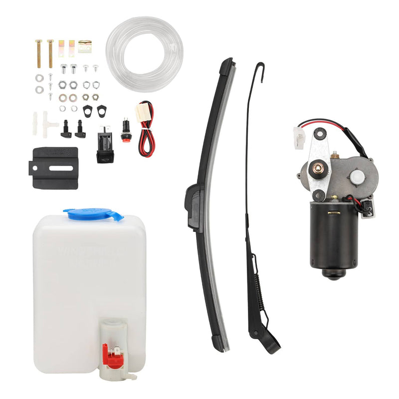 12V Electric Windshield Wiper Motor Kit for Polaris Ranger 570 900 1000 UTV
